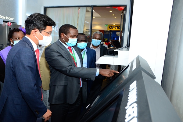 Picture of LG Electronics MD and Laikipia Governor