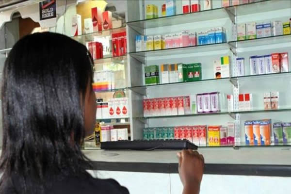 image of customer buying edicines