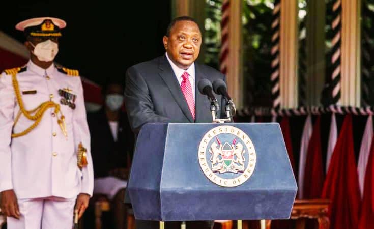 President Uhuru Kenyatta held meetings with politicians and dignitaries at Sagana State Lodge