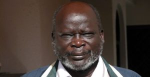 Image shows John Garang