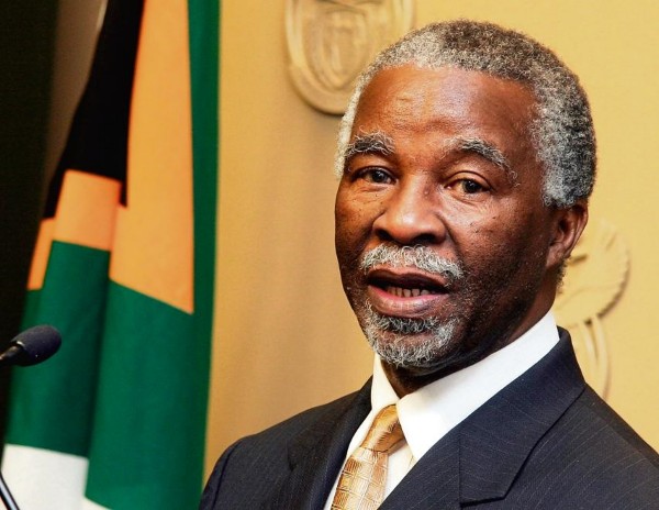 Former South Africa President Thabo Mbeki