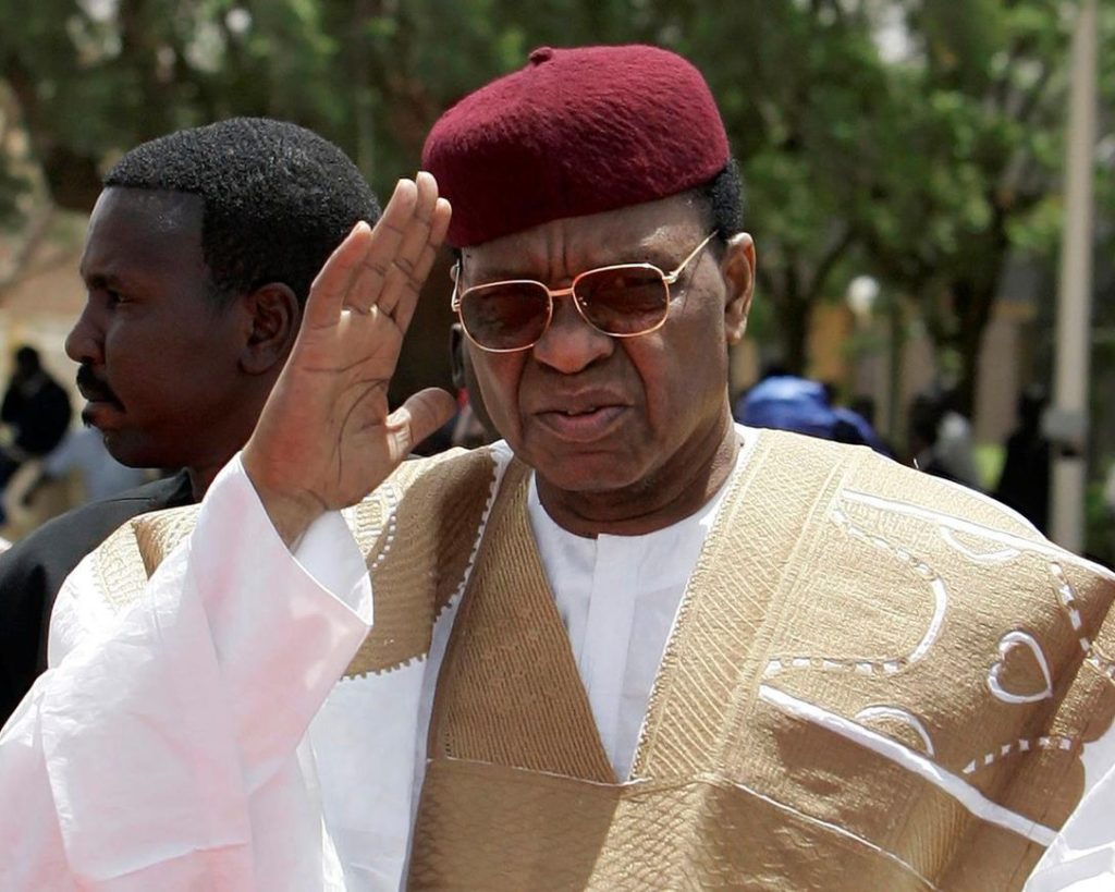 Niger's (former) president Mamadou Tandja