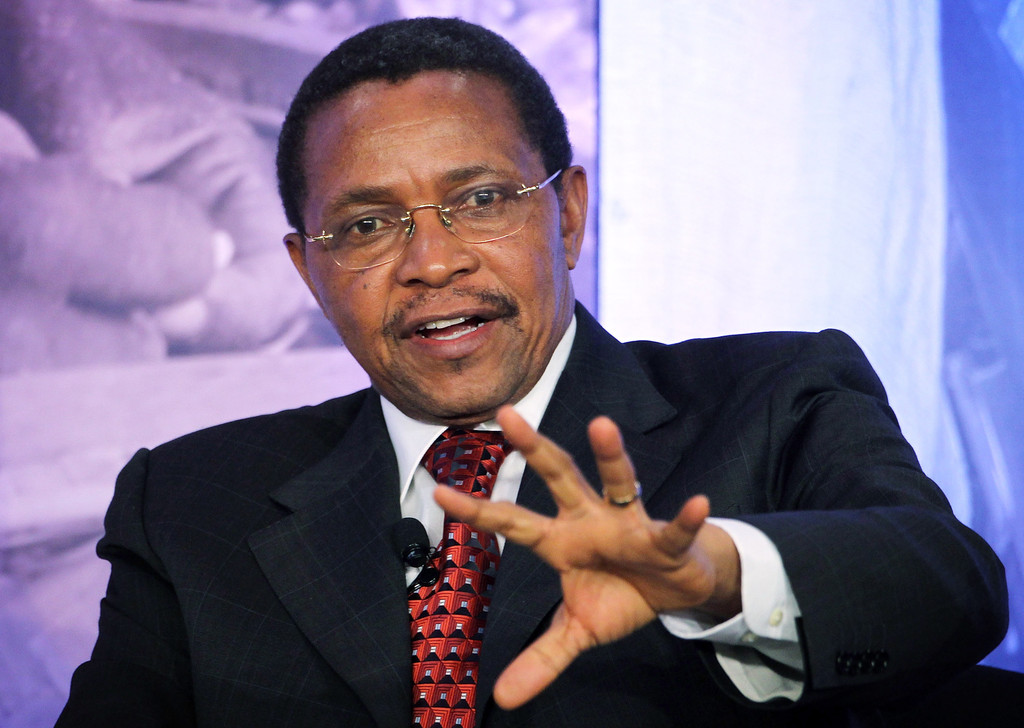 Tanzania's former President Jakaya Kikwete.