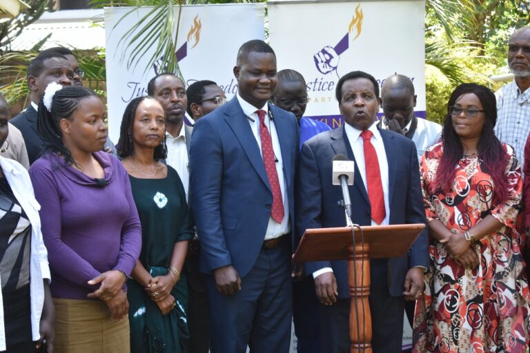 The Justice and Freedom Party of Kenya Unveils Reuben Kigame as Deputy Party Leader