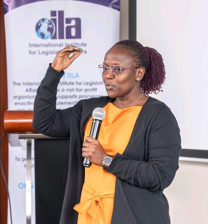 Celine Awuor, CEO of the International Institute of Legislative Affairs
