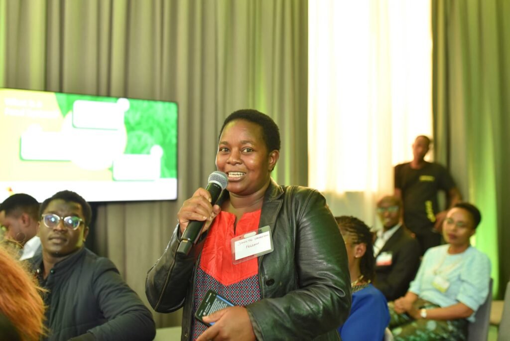 Dr. Janeth Chepkemoi, an AFF Fellow and a lecturer in Soil Science at the University of Nairobi