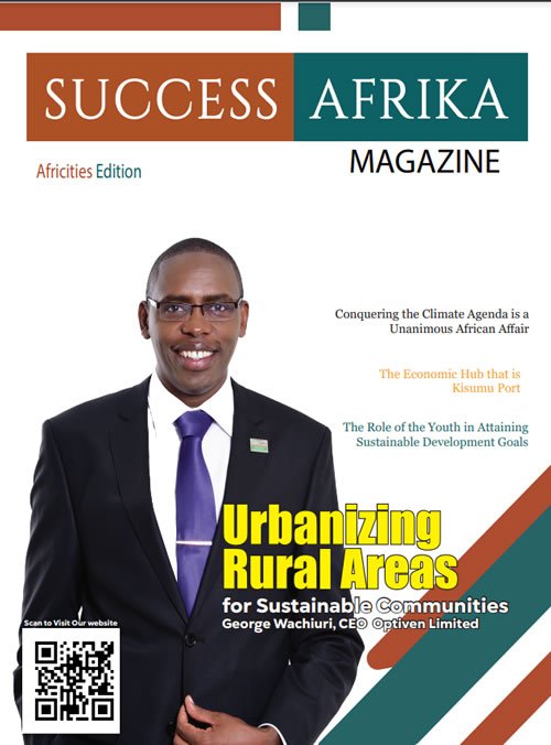 Cover of the Africities edition of Success Afrika magazine